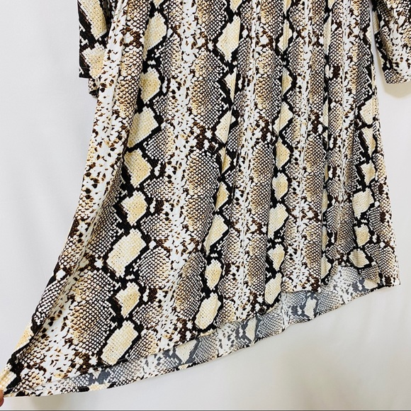 Anthropologie Maeve Juno Snake Print Dress - Picture 8 of 16